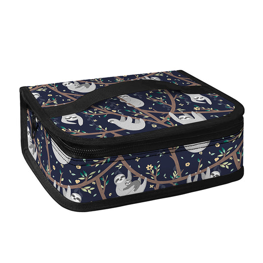 Sloth Family Pattern Print Small Lunch Bag