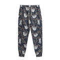 Sloth Family Pattern Print Sweatpants