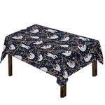 Sloth Family Pattern Print Tablecloth