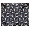 Sloth Family Pattern Print Tapestry