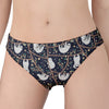 Sloth Family Pattern Print Women's Panties