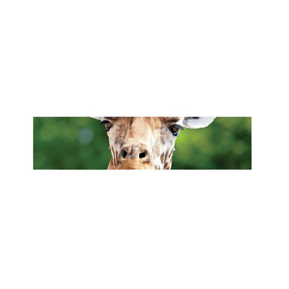 Smiley Face Giraffe Print Bed Runner