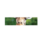 Smiley Face Giraffe Print Bed Runner