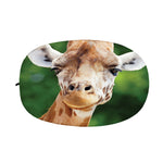 Smiley Face Giraffe Print Car Side Mirror Covers