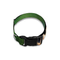 Smiley Face Giraffe Print Dog Collar