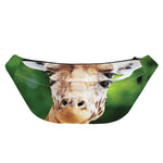 Smiley Face Giraffe Print Fanny Pack