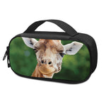 Smiley Face Giraffe Print Insulin Cooler Travel Case