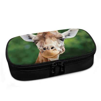 Smiley Face Giraffe Print Insulin Cooler Travel Case