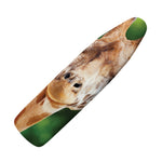 Smiley Face Giraffe Print Ironing Board Cover