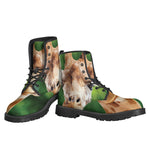 Smiley Face Giraffe Print Backpack