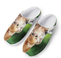 Smiley Face Giraffe Print Mesh Casual Shoes