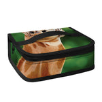 Smiley Face Giraffe Print Small Lunch Bag