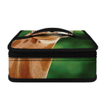 Smiley Face Giraffe Print Small Lunch Bag