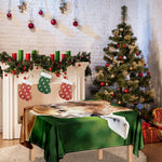 Smiley Face Giraffe Print Tablecloth