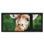 Smiley Face Giraffe Print Trifold Wallet
