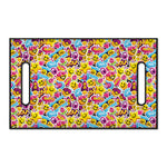 Smiley Faces Emoji Pattern Print Golf Cart Seat Cover