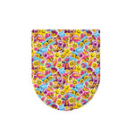 Smiley Faces Emoji Pattern Print Toilet Lid Cover