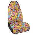 Smiley Faces Emoji Pattern Print Waterproof Car Seat Cover
