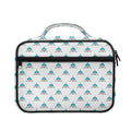 Smiley Shark Pattern Print Briefcase Bible Bag