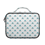 Smiley Shark Pattern Print Briefcase Bible Bag