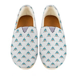 Smiley Shark Pattern Print Casual Shoes