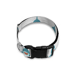 Smiley Shark Pattern Print Dog Collar