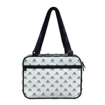 Smiley Shark Pattern Print Double Strap Bible Bag