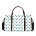 Smiley Shark Pattern Print Duffel Bag