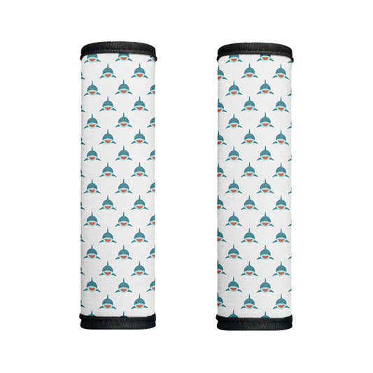 Smiley Shark Pattern Print Handle Covers
