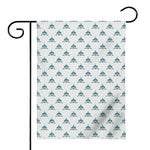 Smiley Shark Pattern Print House Flag