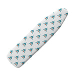 Smiley Shark Pattern Print Ironing Board Cover