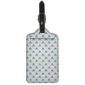 Smiley Shark Pattern Print Luggage Tag