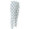 Smiley Shark Pattern Print Men's Compression Pants