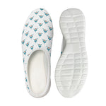 Smiley Shark Pattern Print Mesh Casual Shoes