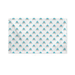 Smiley Shark Pattern Print Polyester Flag