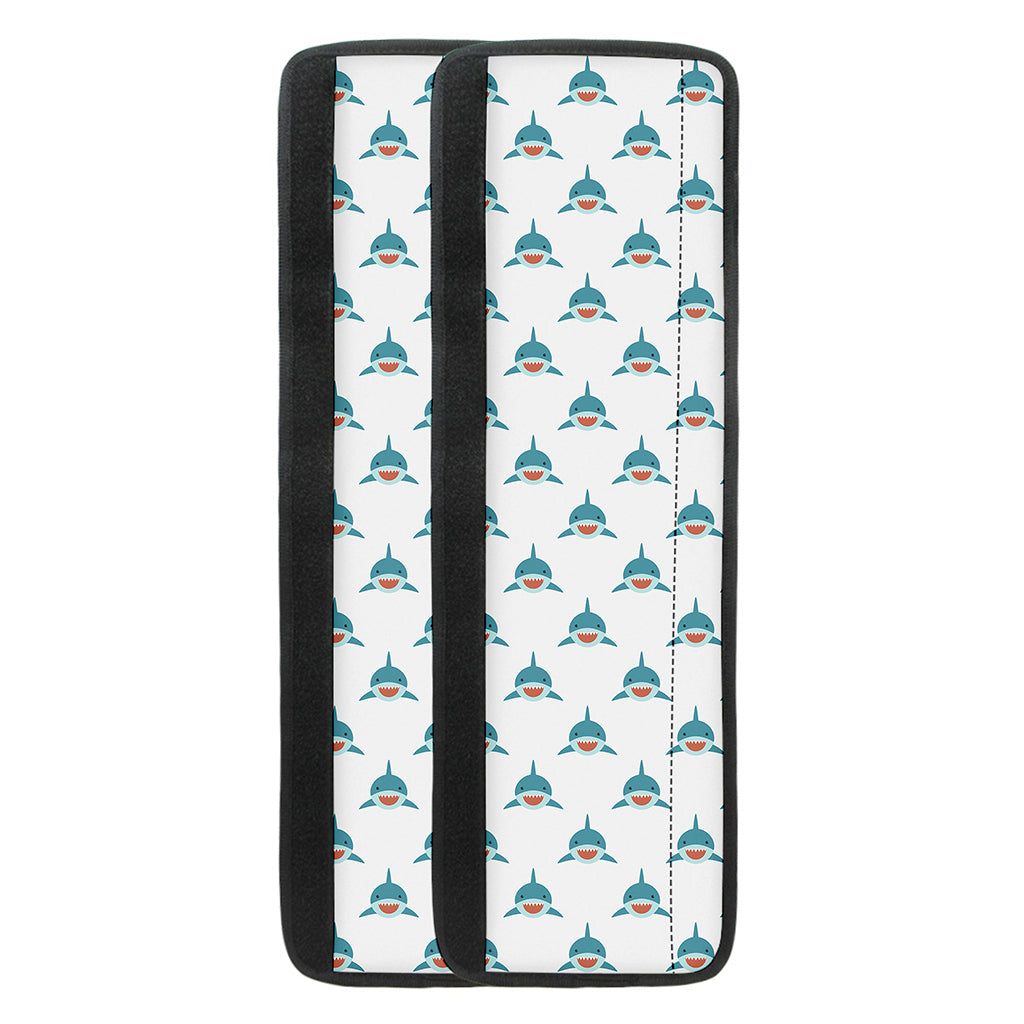 Smiley Shark Pattern Print Refrigerator Handle Covers