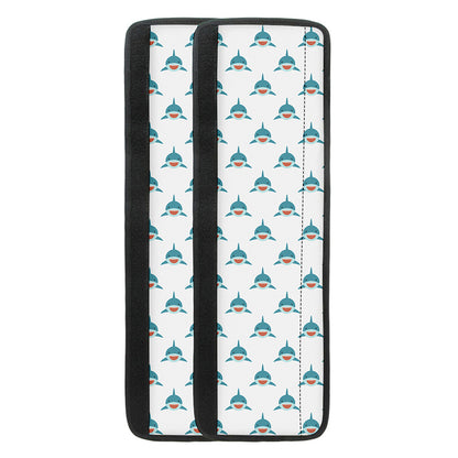 Smiley Shark Pattern Print Refrigerator Handle Covers