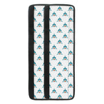 Smiley Shark Pattern Print Refrigerator Handle Covers