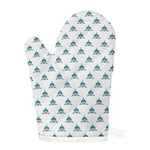 Smiley Shark Pattern Print Single Oven Mitt