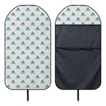 Smiley Shark Pattern Print Waterproof Car Seat Cover
