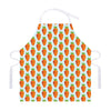 Smiling Carrot Pattern Print Adjustable Apron