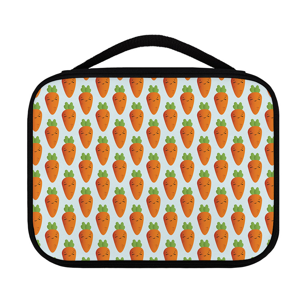Smiling Carrot Pattern Print Classic Bible Case