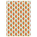 Smiling Carrot Pattern Print Curtain