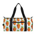 Smiling Carrot Pattern Print Gym Bag