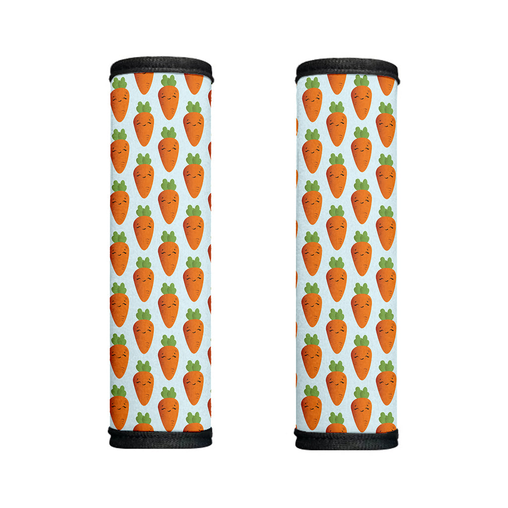 Smiling Carrot Pattern Print Handle Covers