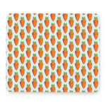 Smiling Carrot Pattern Print Mouse Pad