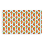 Smiling Carrot Pattern Print Polyester Doormat