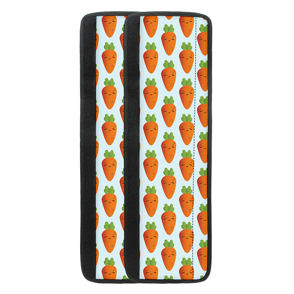 Smiling Carrot Pattern Print Refrigerator Handle Covers