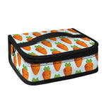 Smiling Carrot Pattern Print Small Lunch Bag