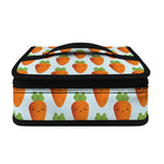 Smiling Carrot Pattern Print Small Lunch Bag